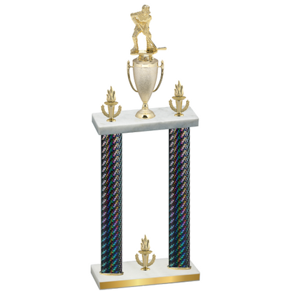 Double Black Carbon Fiber Victory Hockey Trophy