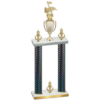 Double Black Carbon Fiber Victory Music Trophy