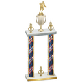 Double Flag USA Victory Rugby Trophy