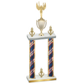 Double Flag USA Victory Victory Trophy