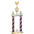 Double Flag USA Year Victory Trophy