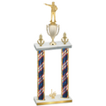 Double Flag USA First Place Shooter Trophy