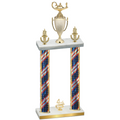 Double Flag USA Fourth Place Academics Trophy