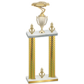 Double Gold Carbon Fiber Victory Cars Trophy