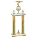 Double Gold Carbon Fiber Victory Cars Trophy