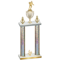 Double Silver Glacier Fourth Place Rugby Trophy