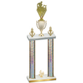 Double Silver Glacier Fourth Place Rugby Trophy