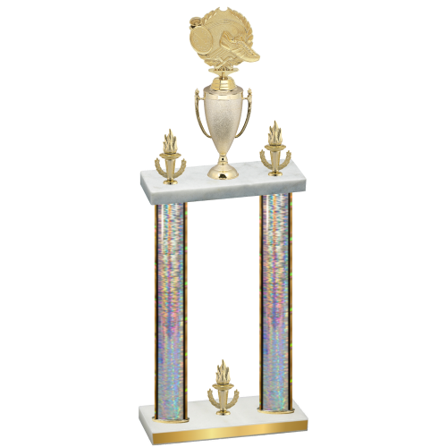 Double Silver Glacier Victory Running Trophy