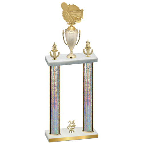 Double Silver Glacier Year Tennis Trophy