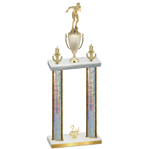 Double Silver Glacier Second Place Swimming Trophy