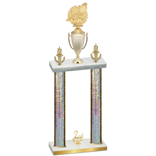 Double Silver Glacier Second Place Swimming Trophy