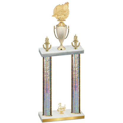 Double Silver Glacier Third Place Swimming Trophy