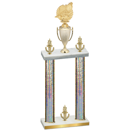 Double Silver Glacier Victory Swimming Trophy