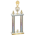 Double Silver Glacier Year Insert Trophy