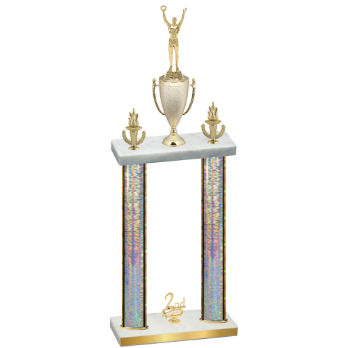 Double Silver Glacier Second Place Victory Trophy