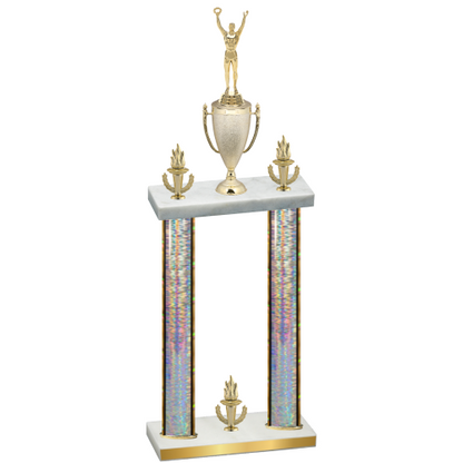 Double Silver Glacier Victory Victory Trophy