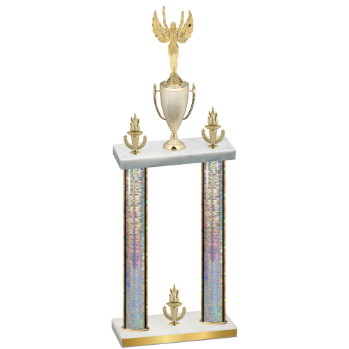 Double Silver Glacier Victory Victory Trophy
