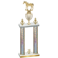 Double Silver Glacier Year Horses Trophy