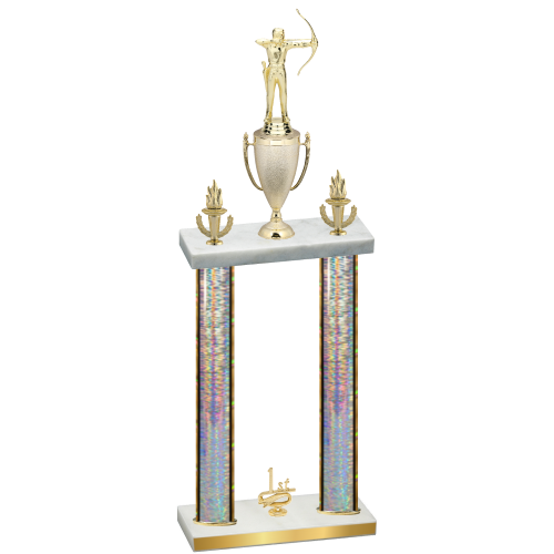 Double Silver Glacier First Place Archery Trophy