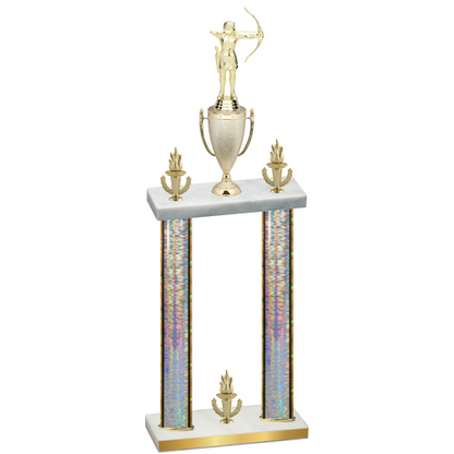 Double Silver Glacier Victory Archery Trophy