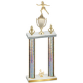 Double Silver Glacier Third Place Skater Trophy