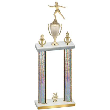 Double Silver Glacier Year Skater Trophy