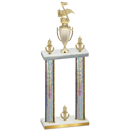 Double Silver Glacier Victory Music Trophy