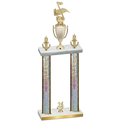Double Silver Glacier Year Music Trophy