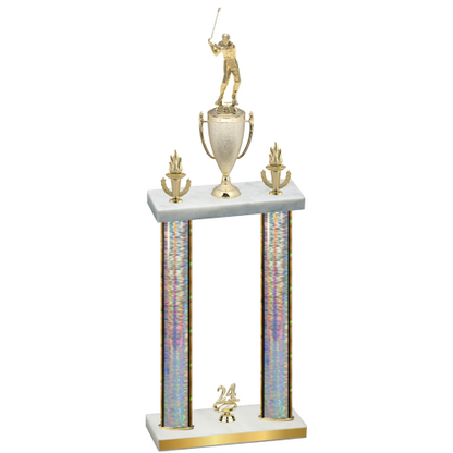 Double Silver Glacier Year Golf Trophy