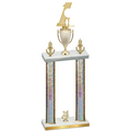 Double Silver Glacier Year Golf Trophy