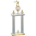 Double Silver Carbon Fiber Year Shooter Trophy