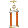 Double Orange Carbon Fiber Victory Cars Trophy