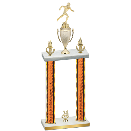 Double Orange Glacier Year Running Trophy