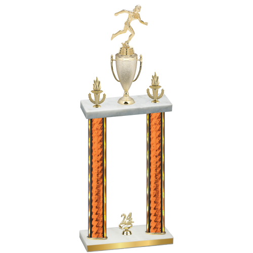 Double Orange Glacier Year Running Trophy