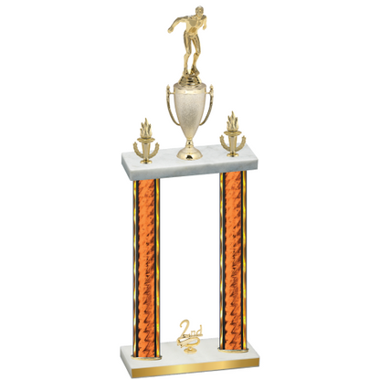 Double Orange Glacier Second Place Swimming Trophy