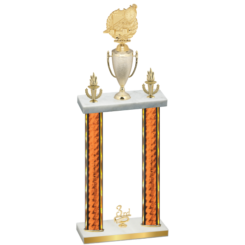 Double Orange Glacier Third Place Swimming Trophy