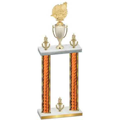 Double Orange Glacier Victory Swimming Trophy