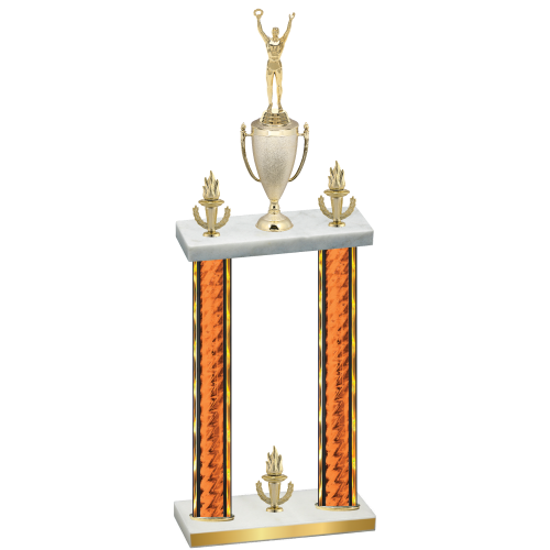 Double Orange Glacier Victory Victory Trophy