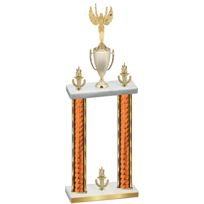 Double Orange Glacier Victory Victory Trophy