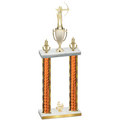 Double Orange Glacier Fourth Place Archery Trophy