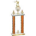 Double Orange Glacier Year Shooter Trophy
