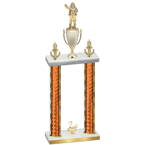 Double Orange Glacier Second Place Holiday Trophy