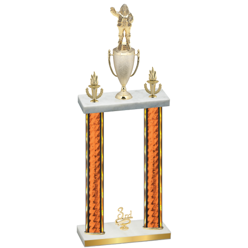 Double Orange Glacier Third Place Holiday Trophy