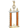 Double Orange Glacier Fourth Place Holiday Trophy