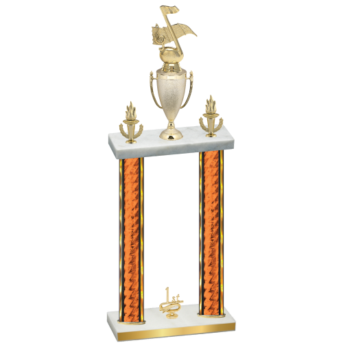 Double Orange Glacier First Place Music Trophy
