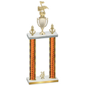 Double Orange Glacier Year Music Trophy