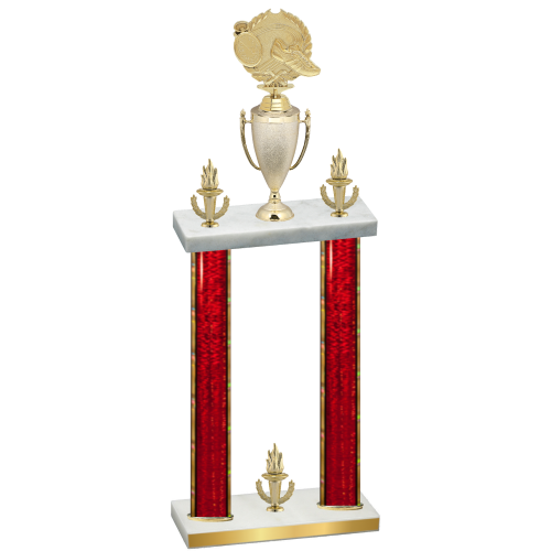 Double Red Glacier Victory Running Trophy