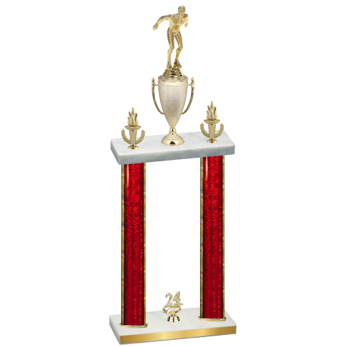 Double Red Glacier Year Swimming Trophy