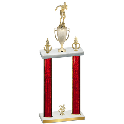 Double Red Glacier Year Swimming Trophy