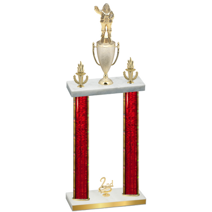 Double Red Glacier Second Place Holiday Trophy
